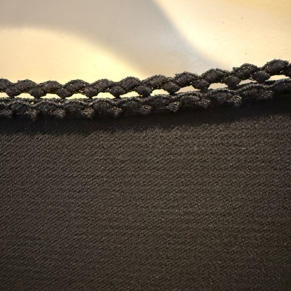 Sézane trim detail black blouse - Picture 3 of 8